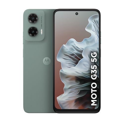 Smartphone Motorola Moto g35 5G - 256GB 4GB RAM+8GB Ram Boost e Camera 50MP com AI NFC Tela 6.7