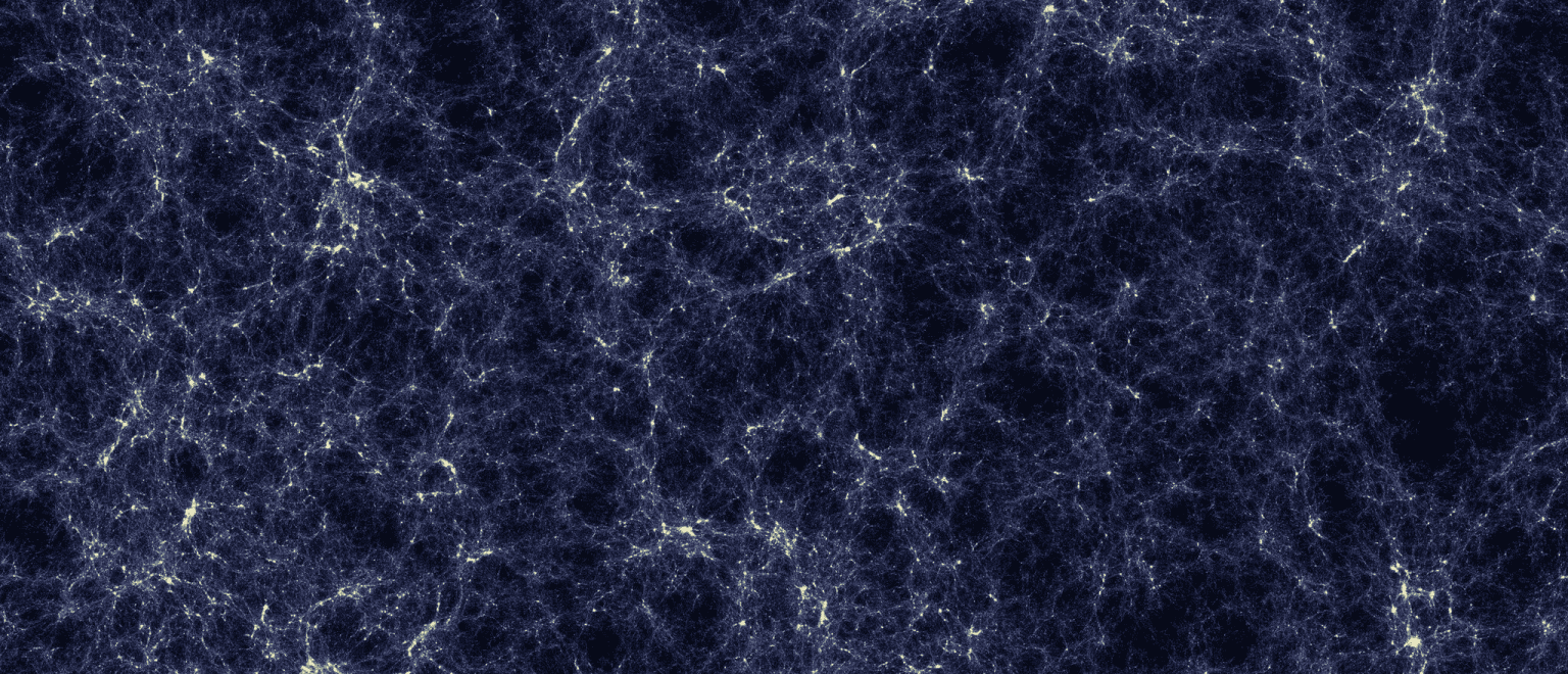 Simulação impressionante recria os primeiros bilhões de anos do Universo