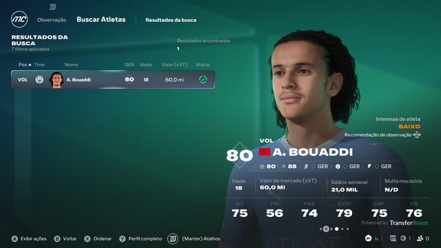 EA FC 27: 10 volantes mais promissores para contratar no Modo Carreira