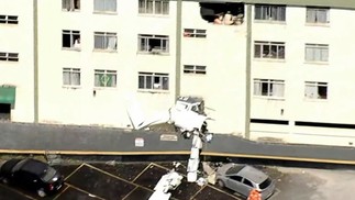 Piloto e copiloto morreram e causas ainda são investigadas — Foto: Reprodução TV Globo