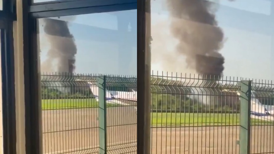Três policiais morrem após avião da PM cair em Santana do Paraíso, em Minas Gerais